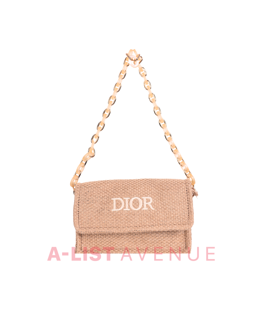 Dior Abaca Shoulder Bag