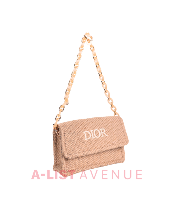 Dior Abaca Shoulder Bag