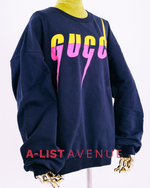 Gucci Blade Logo Cotton Sweatshirt