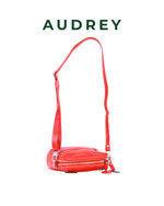B29 AUDREY Premium Leather Sling Bag Red