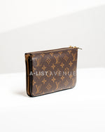 LV Double Zip Pochette Reverse