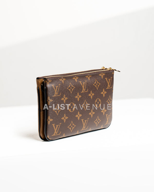 LV Double Zip Pochette Reverse