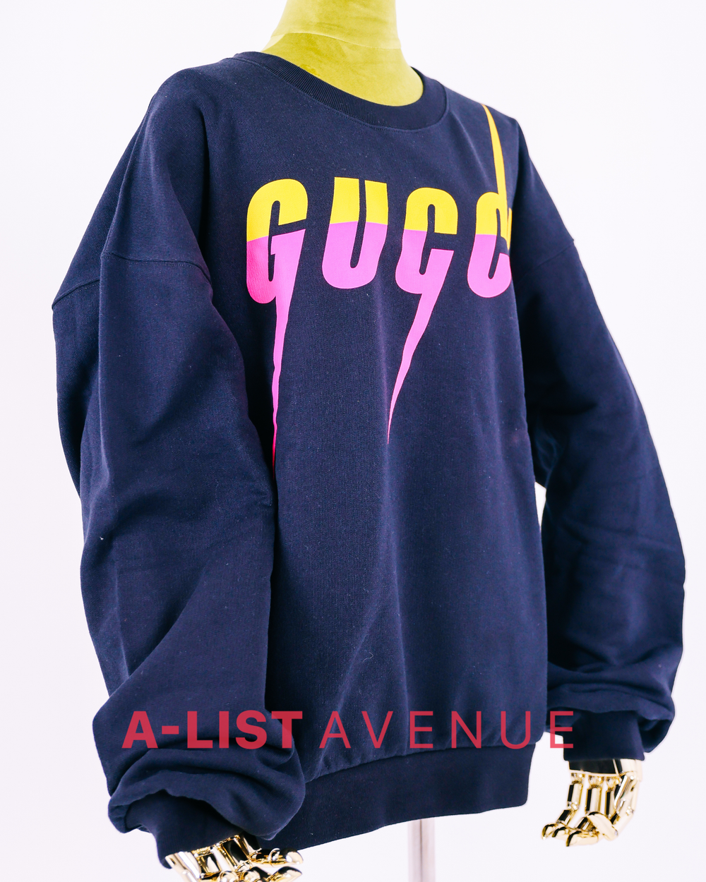 Gucci Blade Logo Cotton Sweatshirt