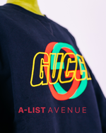 Gucci Cotton Jersey Sweatshirt in Black