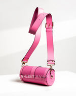 LV Papillon Trunk Bag Pink Epi Leather