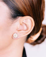 Natural Diamonds 3+ Carats Each  Earring