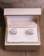 Natural Diamonds 3+ Carats Each  Earring