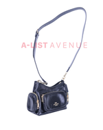 Coach Laurel Shoulder Bag 22 Black color