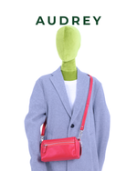 B29 AUDREY Premium Leather Sling Bag Red