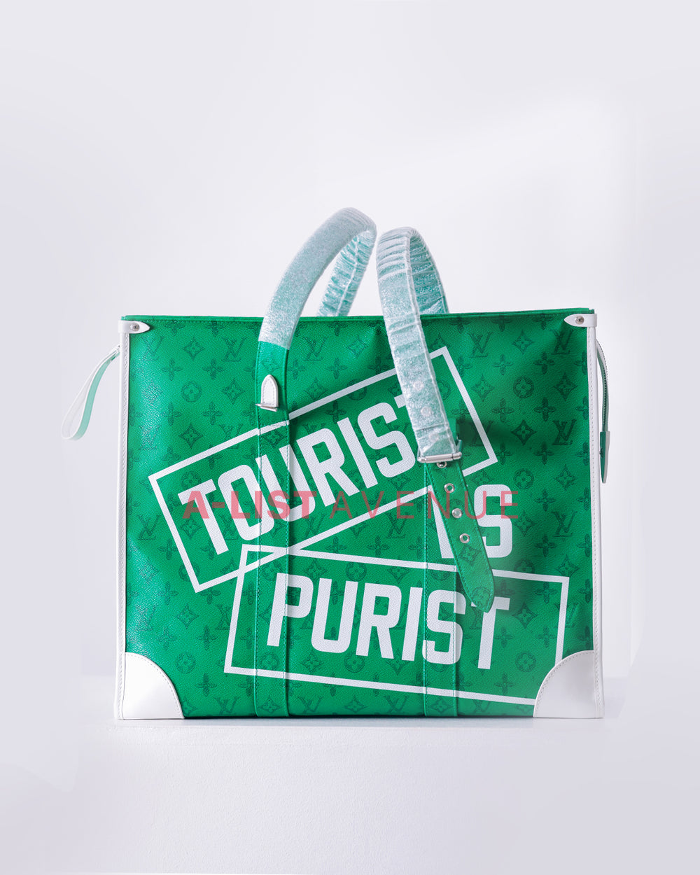 LV Tourist Vs. Purist Cabas Zippe Tote Bag