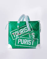 LV Tourist Vs. Purist Cabas Zippe Tote Bag