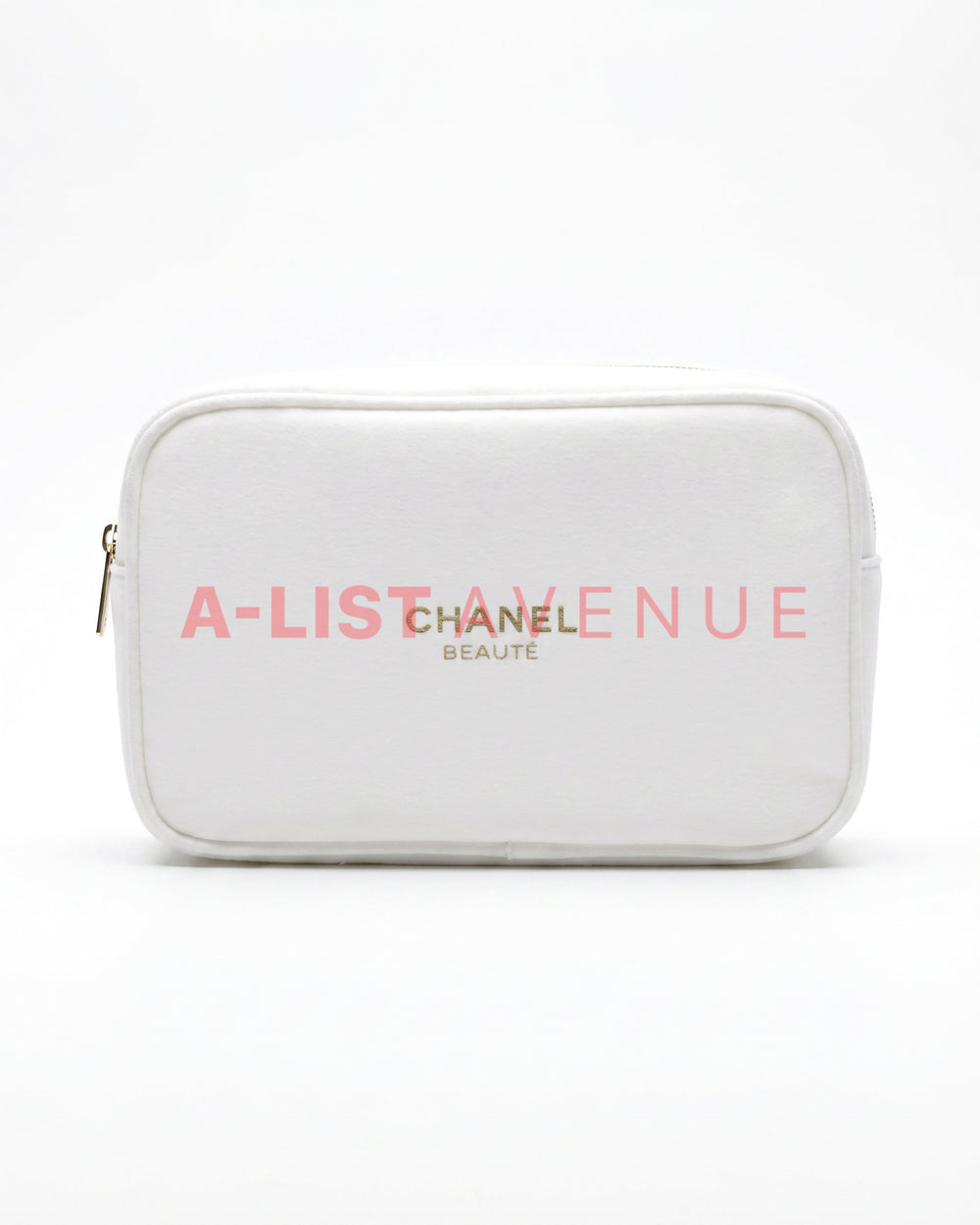 Chanel Beaute White Pouch