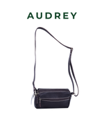 B29 AUDREY Premium Leather Sling Bag Dark Brown