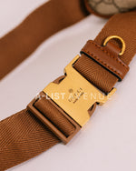 Gucci GG Supreme Monogram Canvas Belt Bag Medium Brown