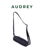 B29 AUDREY Premium Leather Sling Bag Dark Brown