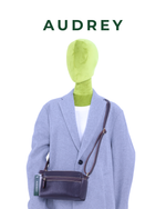 B29 AUDREY Premium Leather Sling Bag Dark Brown