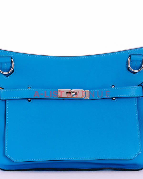 Hermes Jypsiere 28 Bleu Jean PHW