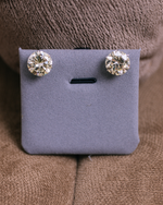 Natural Diamonds 6+ Carats Each  Earring