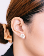 Natural Diamonds 6+ Carats Each  Earring