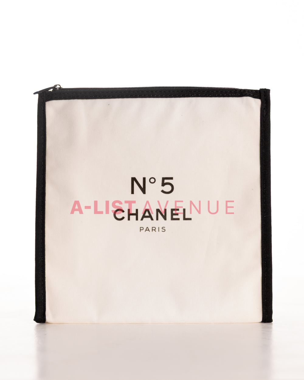 Chanel N°5 White/Black Pouch