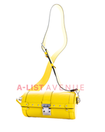 LV Papillon Trunk Crossbody Bag in Bright Yellow Collectors Item