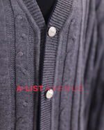 Balmain  #1090 Cardigan Gray