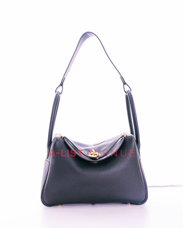 Hermes Lindy 26 Noir/Black GHW