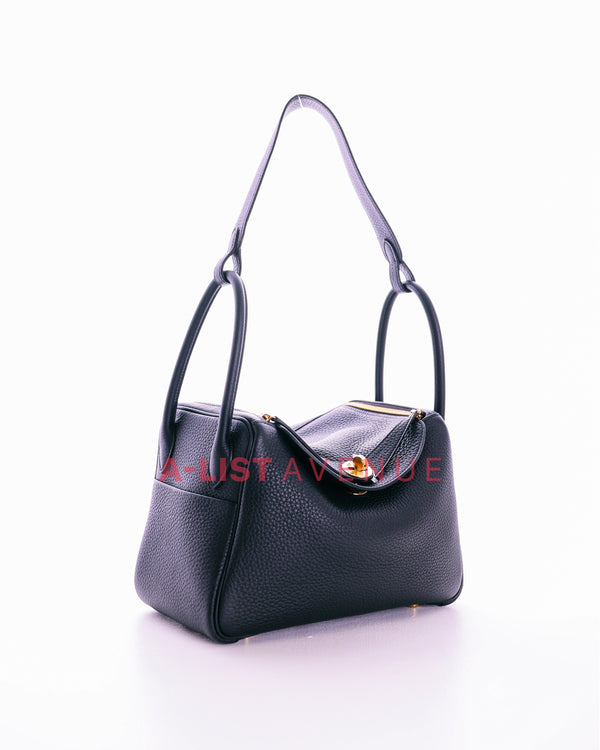 Hermes Lindy 26 Noir/Black GHW