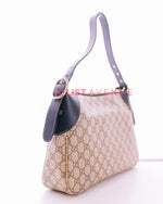 Gucci GG Emblem Medium Shoulder Bag Black