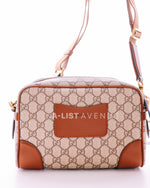 Gucci GG Supreme Canvas Camera Crossbody Bag Medium