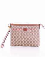 Gucci GG Supreme Coated Canvas  Clutch/ Sling Bag