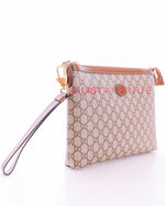 Gucci GG Supreme Coated Canvas  Clutch/ Sling Bag