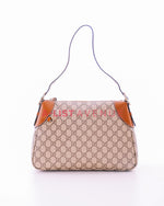 Gucci GG Emblem Medium Shoulder Bag Brown