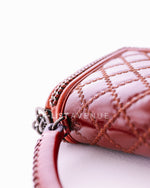 Chanel Boy Top Handle Bag In Bordeaux Red Wine