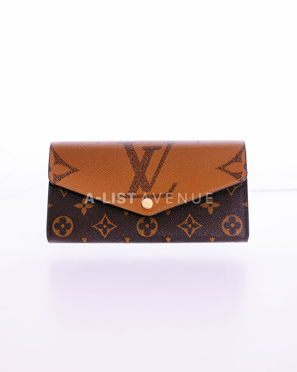 LV Monogram Reverse Giant Sarah Wallet
