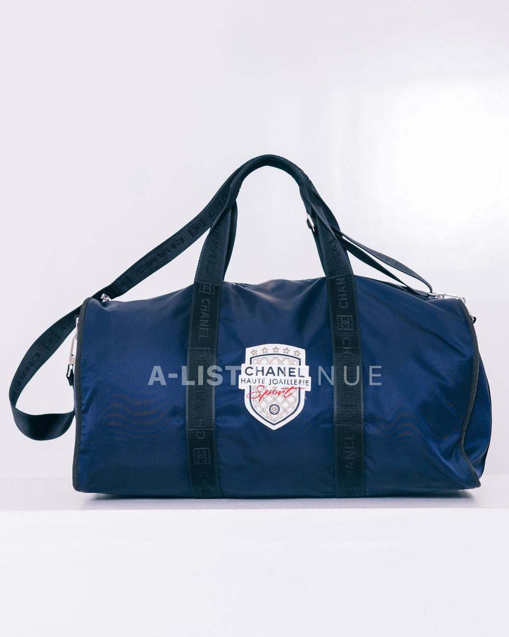Chanel Sport Line Duffel Bag in Blue Nylon