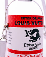 LV Paint Can Bucket Bag in Red