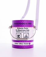 LV Paint Can Bucket Bag in Violet