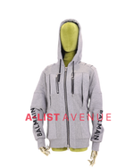 Balmain  #8496 Hoodie Gray