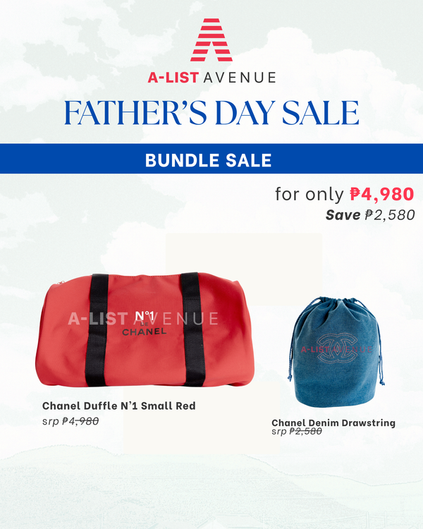 BUNDLE SALE Chanel Duffle Bag N1 Red Small