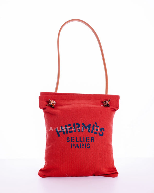 Hermès Aline Red Grooming Bag