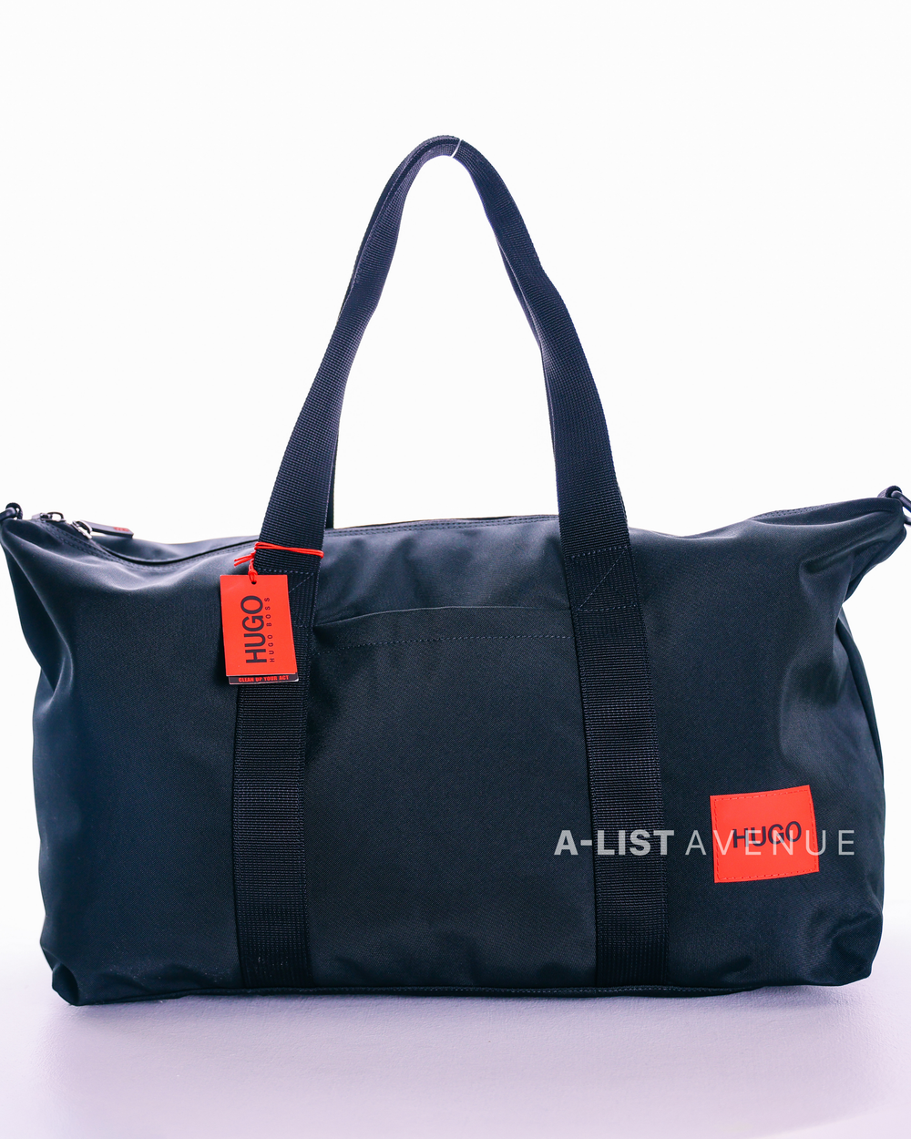 HUGO Ethon Black Holdall Duffle Bag
