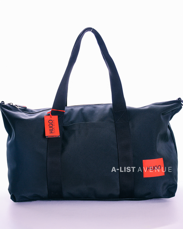HUGO Ethon Black Holdall Duffle Bag