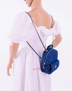 Chanel 3in1 Tweed Blue Bag