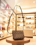 LV Double Zip Pochette Reverse