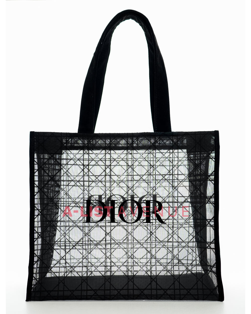 Dior Plain Mesh Tote Bag