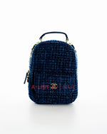 Chanel 3in1 Tweed Blue Bag