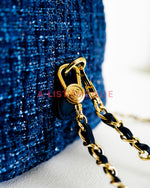 Chanel 3in1 Tweed Blue Bag