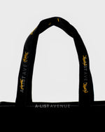 YSL  Black Canvas Tote Bag