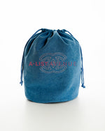 Chanel Denim Drawstring Pouch